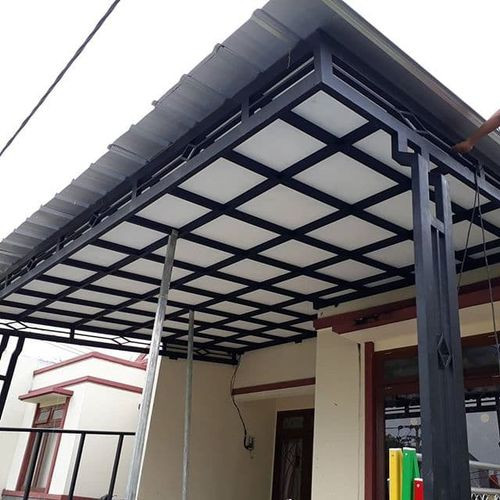 Pemasangan kanopi alderon yang sejuk dan kedap suara