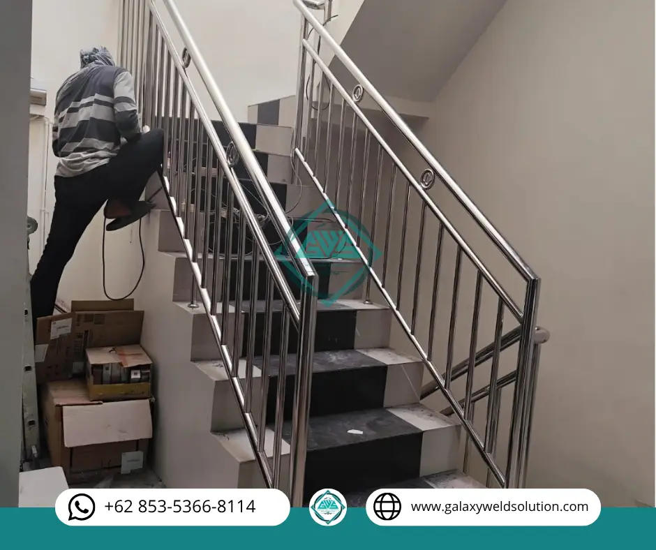 Railing Tangga Stainless Sukabumi