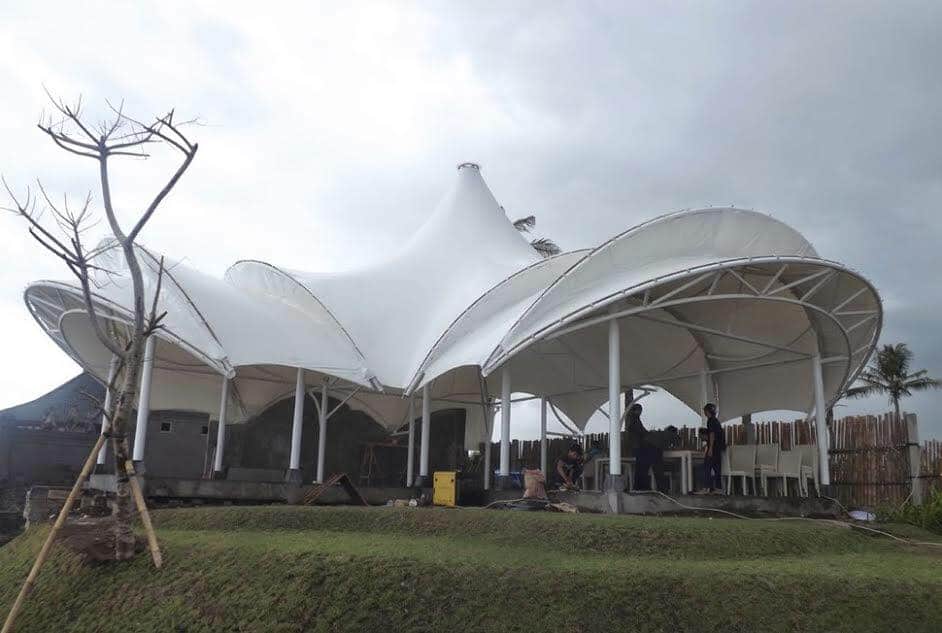 Layanan Kanopi Membran dan Kanopi Lipat Area Serang