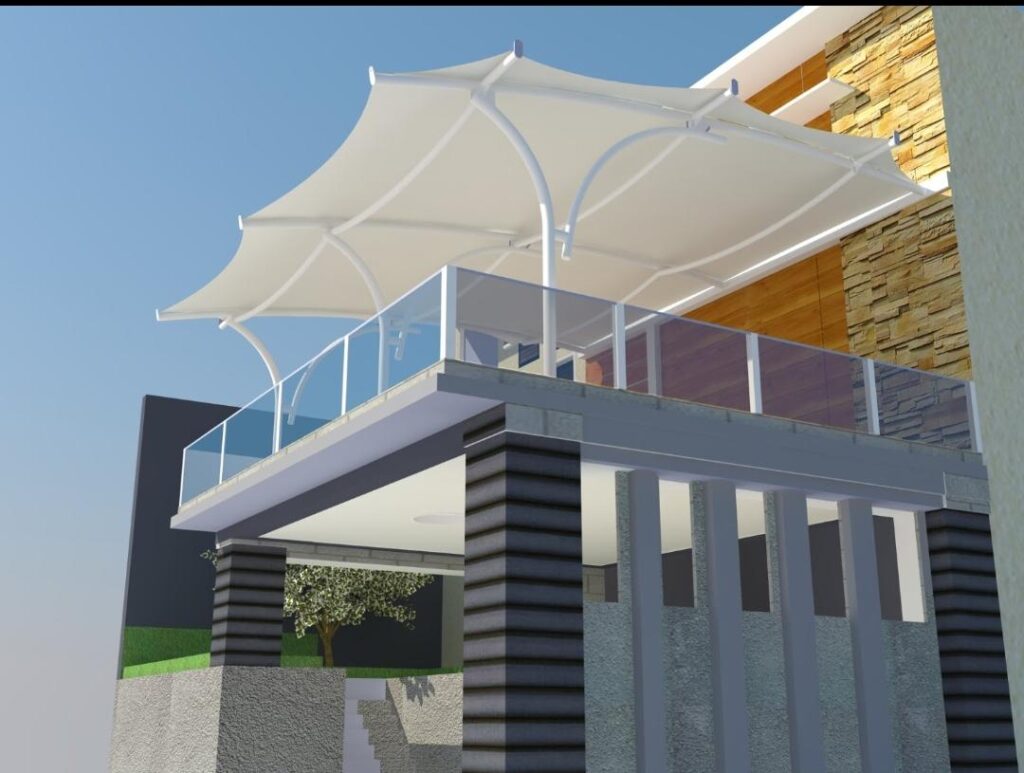 Ahli Kanopi Membran Bogor Desain Minimalis Modern